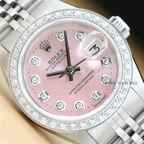 pinke rolex uhr|rolex lady datejust watch.